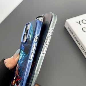 2023 nuevo diseño figuras <span class=keywords><strong>de</strong></span> Anime <span class=keywords><strong>Goku</strong></span> funda protectora <span class=keywords><strong>de</strong></span> cámara galvanizada Cool IMD cubierta Color plata para Iphone 14 Pro Max OPP Bag - Product Image 2