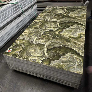 Nuevo diseño alto brillo flexible hoja de mármol de PVC de 3mm alternativa - Product Image 2