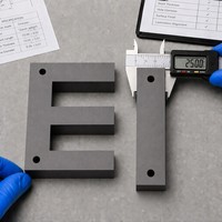 Tôle d'acier au silicium EI estampée sur mesure pour le traitement des composants de bobinage de bobines électriques