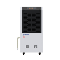 Déshumidificateur robuste anti-explosion WETWELLS BCF-3.7 90L/D avec drainage continu et roues universelles, garantie OEM 1 an