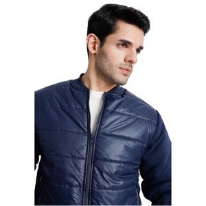 Coupe-vent personnalisé OEM pour hommes, imperméable, à carreaux, vêtements de sport, veste d'extérieur légère à séchage rapide avec fermeture à glissière - Product Image 2