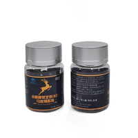 Cápsulas de esencia tónica triple que contienen Ganoderma Lucidum American Ginseng Horse Deer Antler para adultos que buscan energía saludable