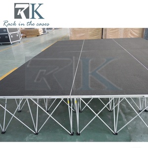 Kit de scène extérieure intelligent en aluminium durable avec escalier pour mariages et concerts - Product Image 6