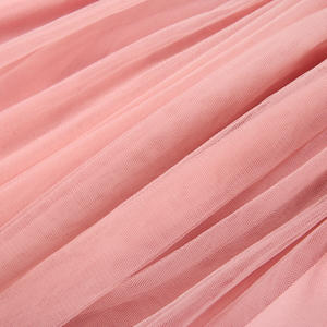 Robes pour bébé fille de couleur unie, robes sans manches superposées pour enfants, robe de fête décontractée d'été en tulle pour fille - Product Image 6