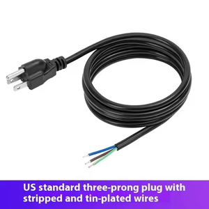 アメリカ標準プラグアンドソケット電源コードアメリカ標準3ピン5-15Rプラグライン付きアメリカ標準延長コード - Product Image 2