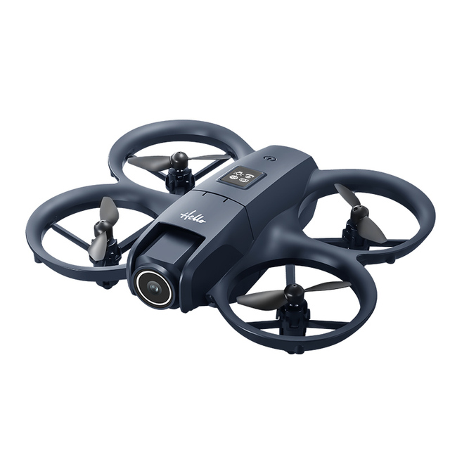 E66 Air Mini Unmanned Drone with Screen Controller 480p Dual Cameras Mini Aerial Photography Quadcopter Optical Flow