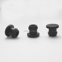 Bouchons en silicone blancs et noirs de 12,5, 13, 13,5, 14, 14,5, 15, 15,5, 16, 16,5, 17, 17,5, 18 mm pour trou de tuyau gonflable
