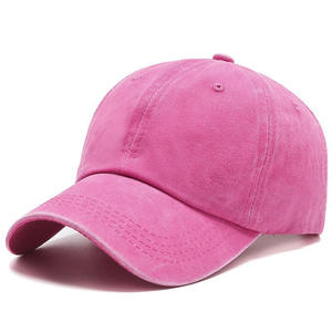 Casquettes de baseball à 5 panneaux à visière incurvée, unies, de haute qualité, personnalisables avec logo sérigraphié, style décontracté vintage, 100% polyester, vente en gros - Product Image 6