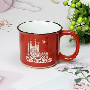 Fabricante proveedor <span class=keywords><strong>Barcelona</strong></span> recuerdo personalizado impresión diseño cerámica <span class=keywords><strong>Barcelona</strong></span> personalizado recuerdo regalo taza - Product Image 5