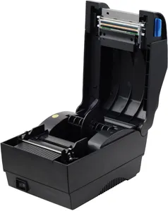 Xprinter XP-330B 20mm-80mm lebar kertas 3 inci 127mm/sec USB/USB + BT Label penerimaan kode batang termal hitam Printer untuk ponsel