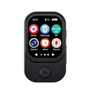 Mini Reproductor MP4 con Pantalla a Color, Reproductor de Audio Inalámbrico BT, Altavoz Integrado, Compatible con Cámara, Toma de Fotos y Videos, Radio FM - Product Image 1