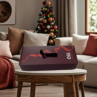 Coffret cadeau bas de Noël Emballage cadeau de Noël Boîte chaussettes