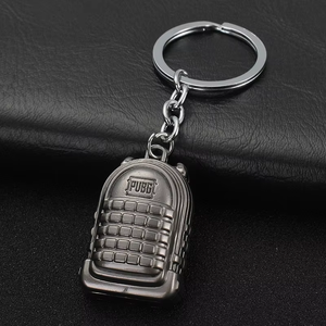 Porte-clés en alliage Porte-clés pour joueur <span class=keywords><strong>de</strong></span> jeu Champs <span class=keywords><strong>de</strong></span> bataille Pendentif promotionnel Mini Pan Armour Porte-clés Mousqueton Porte-clés en métal Cadeaux en laiton - Product Image 6