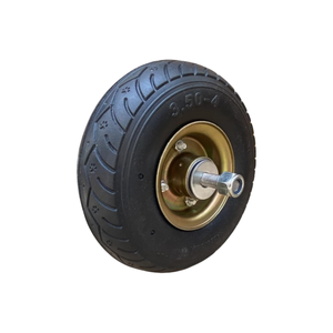 Rueda de tigre de goma sólida no neumática de 10 pulgadas 350-4 Rueda de carro de 14 pulgadas 300-8 Otras ruedas Neumáticos y accesorios - Product Image 1