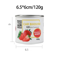 Rafraîchisseur d'air pour voiture Parfum gel solide Parfum longue durée Aromathérapie de luxe écologique Intérieur portable