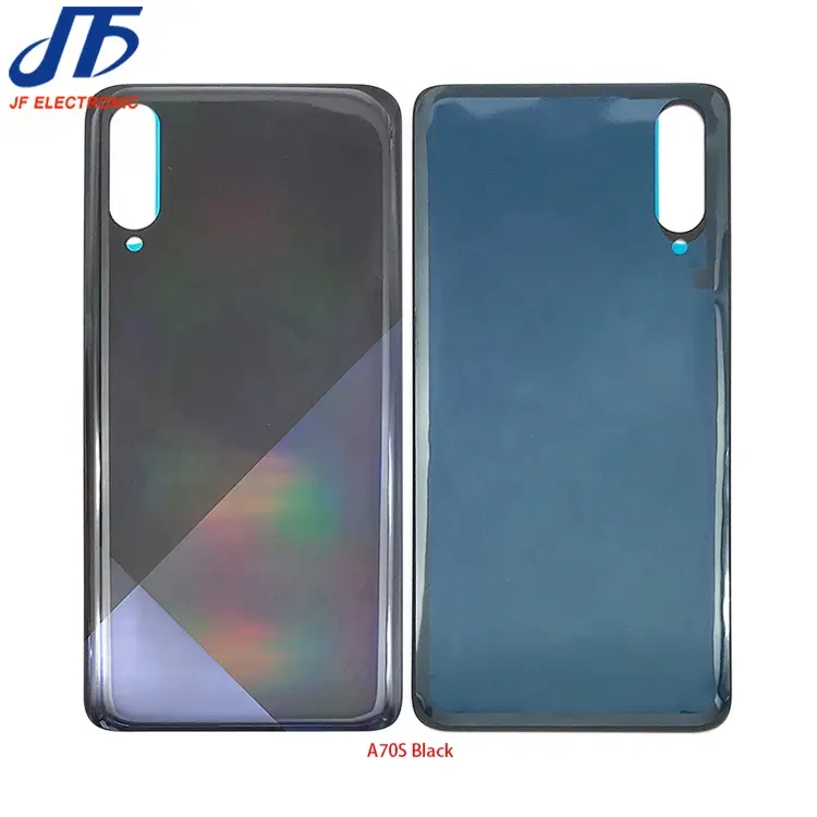 Carcasa de puerta trasera para Samsung Galaxy A70S A707 cubierta de batería de vidrio trasero