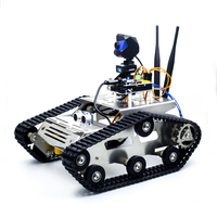 KUONGSHUN Kit de Robot Educativo STEM, Coche Robótico DIY con Control WIFI y Cámara HD, Kit Robótico DS para Niños de 9 Años, Compatible con Arduino