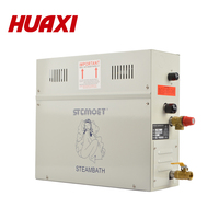 Générateur de machine de sauna à vapeur 3kw 4.5kw 6kw 8kw pour le bain de hammam Salle de sauna Infrarouge lointain Panneau de contrôle de vapeur humide pour 2 personnes