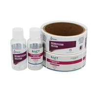 Hologramme de marque personnalisée 2ml 3ml 10ml Étiquette de flacon Étiquettes holographiques pharmaceutiques pour les services d'impression d'étiquettes d'emballage de flacons