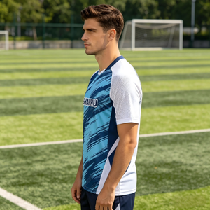 Nuova Maglia da Calcio Traspirante in Rete, Asciugatura Rapida, <span class=keywords><strong>Top</strong></span> Sportivo Personalizzabile <span class=keywords><strong>per</strong></span> Squadre, Uniforme <span class=keywords><strong>per</strong></span> <span class=keywords><strong>Allenamento</strong></span> e Partite - Product Image 3