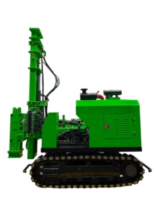 Pilon hydraulique compact pour pieux à vis, <span class=keywords><strong>mini</strong></span>-pilon hydraulique sur chenilles, moteur de pompe solaire 61KW, couple de charge élevé TZ670 - Product Image 3