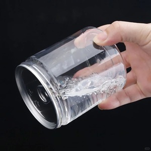 Hộp nhựa PET trong suốt tùy chỉnh có nắp dễ mở, dung tích 400ml, dùng để đựng thực phẩm, mỹ phẩm, cũng có thể dùng để đựng kẹo. - Product Image 5