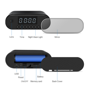 Mini caméra, réveil, WIFI - Product Image 4