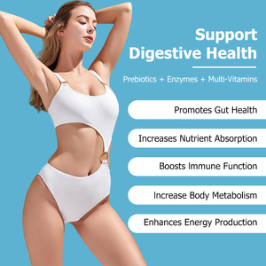Suplementos Herbales Más Vendidos con Vitamina C, Vitamina B6, Probióticos en Cápsulas, Mejora la Producción de Energía - Product Image 4
