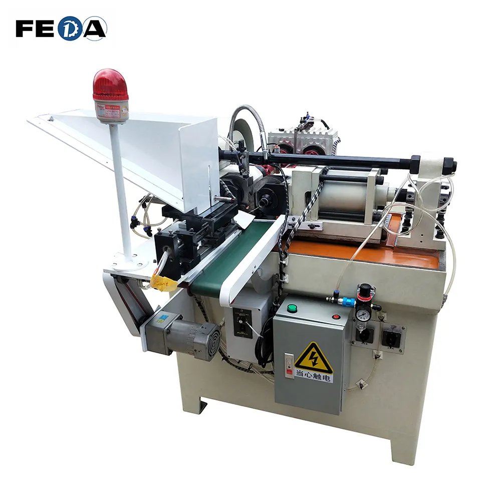 FEDA automatische staal pijp threading machine koppeling tikken machine assen opruwen machine