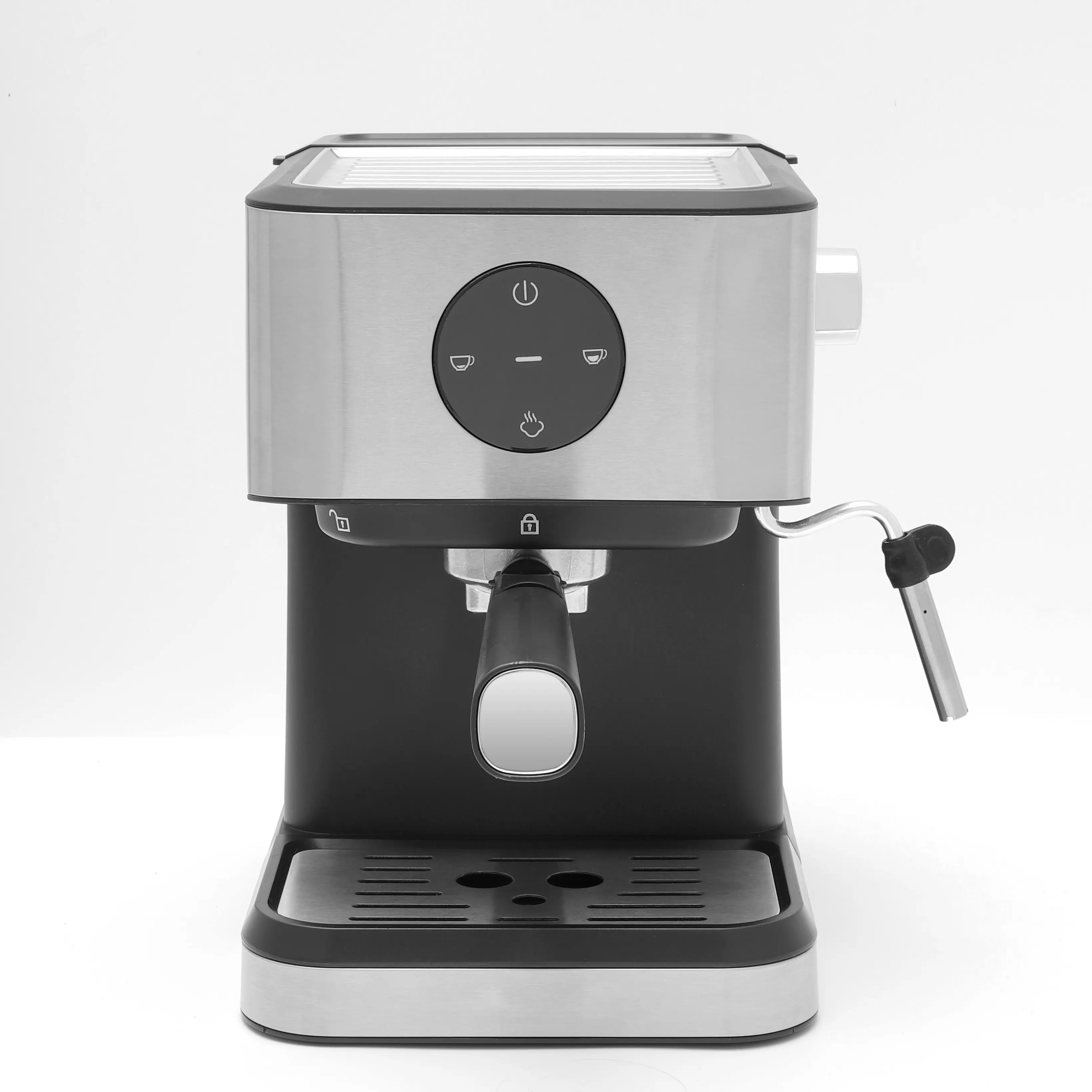 Máquina de espresso, bomba ulka de 15 barras, sensor por toque, fabricante de cappuccino de espresso