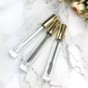 Tube en verre vide pour mascara, flacons pour cils à marque privée, logo personnalisé, flacon en verre pour mascara 10 ml - Product Image 6