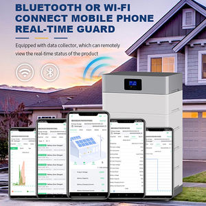 แบตเตอรี่ลิเธียม48โวลต์ Lifepo4 100Ah ก้อนแบตเตอรี่พลังงานแสงอาทิตย์48โวลต์ที่เก็บพลังงานในครัวเรือน - Product Image 4