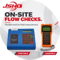 Débitmètre ultrasonique portable JSHQ pour eau, huile et liquides, DN15 DN6000, à fixation par pince, RS485, 4-20mA, M-BUS, relais, IP68