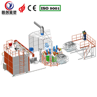 Mesin Rotational Molding Pembuat Produk Plastik Produsen Cetakan Tangki Air Harga Pabrik