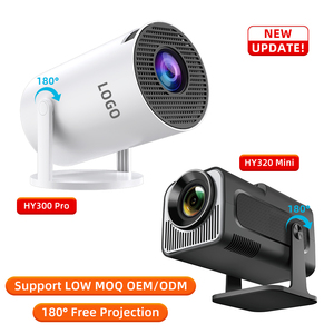 Projecteur portable <span class=keywords><strong>LED</strong></span> <span class=keywords><strong>4K</strong></span> HY300 Pro HY320 <span class=keywords><strong>Mini</strong></span>, faible MOQ, OEM/ODM, projecteur intelligent Android portable <span class=keywords><strong>4K</strong></span> - Product Image 4