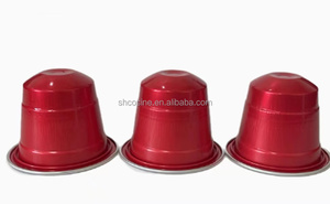 Nueva cápsula desechable Cápsulas de café Cápsula vacía de aluminio <span class=keywords><strong>Nespresso</strong></span> con tapa - Product Image 2