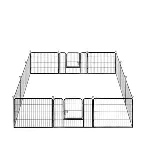 Fabrika doğrudan yüksek kaliteli metal büyük açık çit köpek çit metal çit - Product Image 3