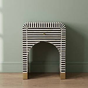 Handmade Bone Inlay Nightstand Rectangle Mosaic Antique Imitation Home Decoration <b>Cabinet</b> Natural Crafts - Product Image 3
