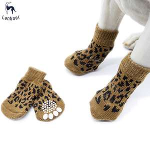 Chaussettes pour pattes de chien de la série PS, chaussures et chaussettes antidérapantes pour animaux de compagnie - Product Image 1