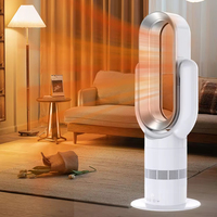 Ventilateur sans pales Angelo Q8PRO certifié CE avec télécommande pour usage domestique, camping-car, garage, installation au sol, en plastique
