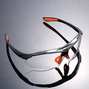 Lunettes de soleil de cyclisme coupe-vent de sécurité, transparentes, pour vision nocturne, pour hommes, pour sports de plein air, vente en gros - Product Image 2