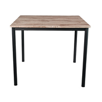 Table à manger de style simple avec ensemble de chaises, bureau de dîner