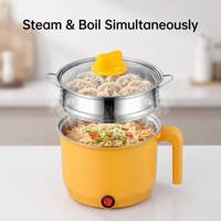 Mini-cuiseur à riz domestique, petit cuiseur électrique portable, cuiseur vapeur et de cuisson intégré, petite cuisinière électrique, friteuse électrique
