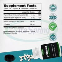 VitaSpring Suplementos Dietéticos L-Carnitina Fumarato Hoja de Loto Adelgazante Pérdida de Peso L Carnitina Cápsulas