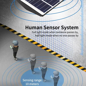 एब्स का आवास एकीकृत सौर स्ट्रीट लाइट 1000w 1200w 2000w सभी एक सौर स्ट्रीट लाइट आउटडोर 600w 800w - Product Image 3