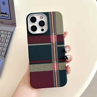 Coque de Téléphone Mobile Accessoire en Fibre de Carbone PC Magnétique de Luxe Originale pour iPhone 12 13 14 15 16 17 Pro Max