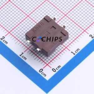 TSB12311-090D532DH-R0350 Tactile Switch SMD-4P,11.7x11.5mm Switch Single Pole Single Throw Round Button 2.8N 11.7mm - Product Image 2