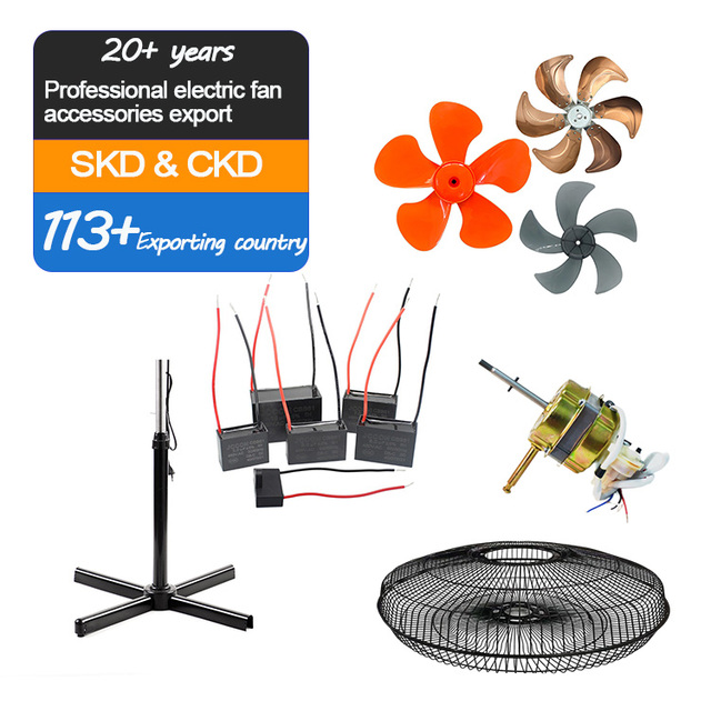 SKD  CKD Fan Accessories Motor Parts 16 Tower Table Wall Pedestal Mist Fan Electric Stand Spare Fan Parts