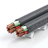 Cable de Tracción para Minería MSHA Tipo G de 2kV, Aislamiento EPDM, Cubierta CPE, IP54, Conductor de Cobre, Bajo Voltaje, para Alimentación Móvil Subterránea