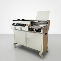 Máquina de Encuadernación Térmica Automática de Calentamiento Rápido, Encuadernadora Perfecta A4 para Revistas, Catálogos y Documentos de Tesis